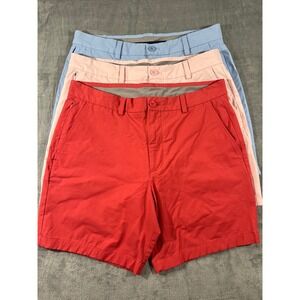 Vineyard Vines OTG On-The-Go Shorts Mens 32 Hot Pink Pink Blue 3 Pack